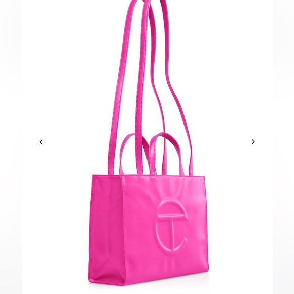 TELFAR Medium Shopping Bag - Azalea - Picture 3 of 7